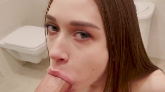 She Wanted To Party But Boyfriend Made Her Suck His Dick!