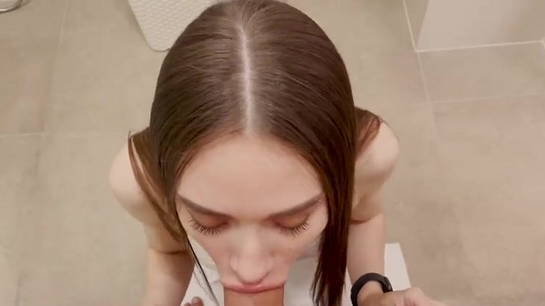 She Wanted To Party But Boyfriend Made Her Suck His Dick!