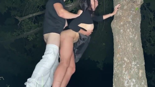 Walked Her Home But Fucked Her Hard On The Street First!