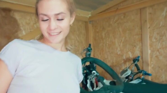 Thought I Was Just Picking Up My Bike But Met Her And Fucked