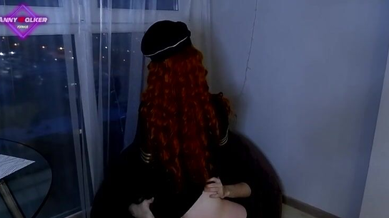 Aeroflot Stewardess Gets Her Tight Pussy Fucked After The Flight!