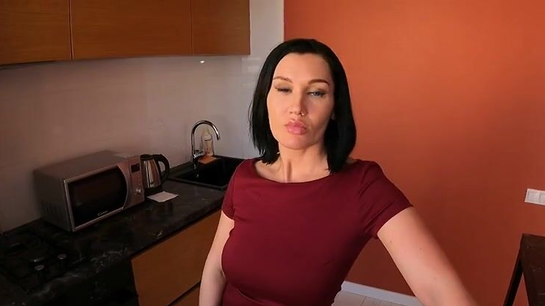 Horny Stepmom Wants Stepson And Fucks Him When He Visits!
