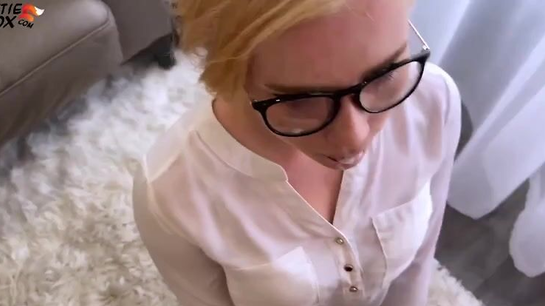 She Fucks For Bonuses Because She Has No Other Choice!