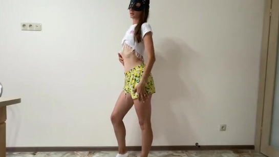 Horny Girl Masturbates At Desk Watching Homemade Porn