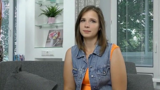 Shy Young Russian Girl's First Porn Casting