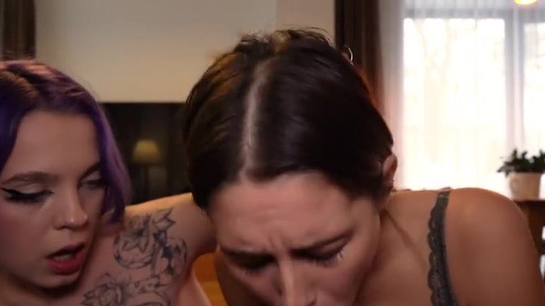 Swapping Cum Mouth To Mouth - Intense POV Creampie Swap