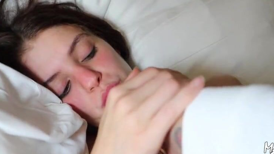 Hot Evening Sex With My Young Girlfriend Before We Fall Asleep