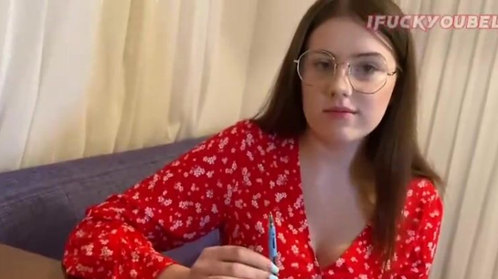 Cute Teacher Sucks Cock Way Better Than She Teaches!