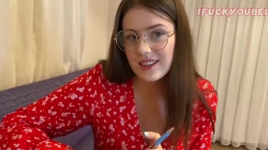 Cute Teacher Sucks Cock Way Better Than She Teaches!