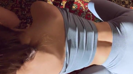 Morning Yoga Turns Into Hard Pussy Fuck And Cum In Mouth!