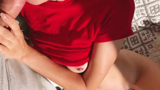 Hot Girlfriend Sucks My Cock And Fucks Me All Morning Long!