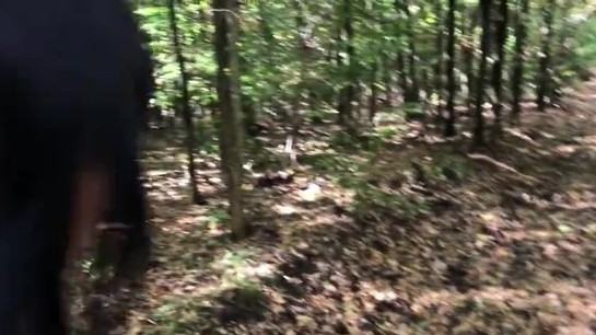 Horny Russian Woman Gets Fucked During Forest Walk!