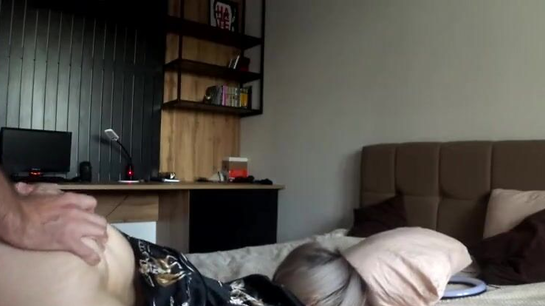 He Fucked His Young Stepmom On The Table And Came In Her Mouth!