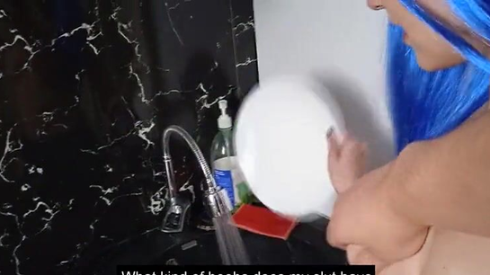 Cheating On My Husband With The Neighbor... Gave Him My Ass!