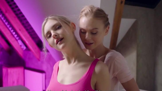 Beautiful Girl Passionately Licks Her Girlfriend's Wet Pussy!