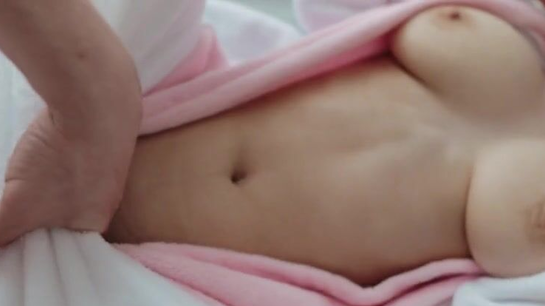 Romantic Home Sex Ending With Cum All Over Her Tits