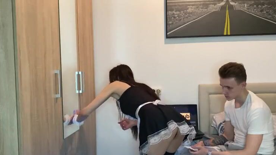"You'll Clean It Later" – I Fucked The Hot Maid Hard!