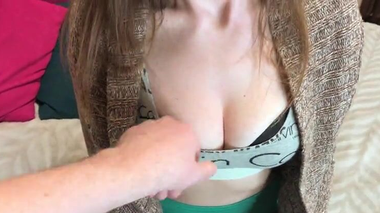 He Caught Me Masturbating... Then Fucked Me Hard And Fast!