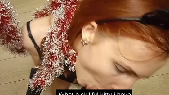 Russian Slut Talks Dirty To Neighbor While Husband Is Out Of The House!