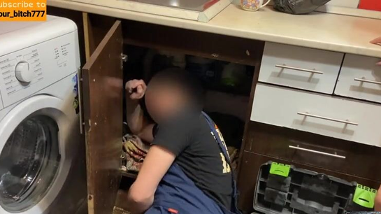 Plumber Showed Up... Housewife Begged To Get Her Pussy Pounded!