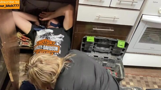 Plumber Showed Up... Housewife Begged To Get Her Pussy Pounded!