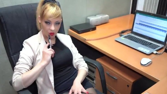 Fucked My Slutty Secretary Right At The Office!