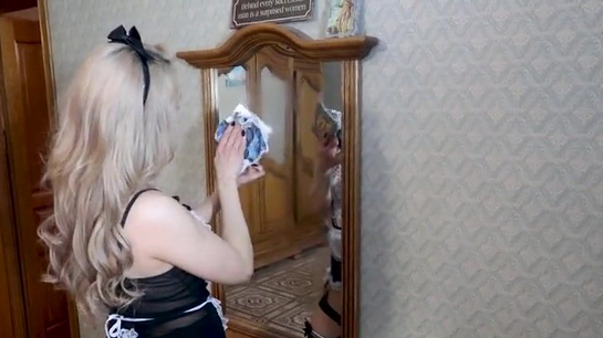 Russian Maid Cleans And Then Fucks Her Boss Hard!