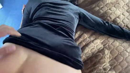 Fucked My Wife In Velvet Dress Then Came All Over Her Face!
