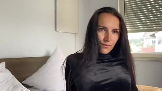 Fucked My Wife In Velvet Dress Then Came All Over Her Face!