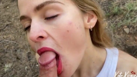 Quick POV Outdoor Fuck In Nature!