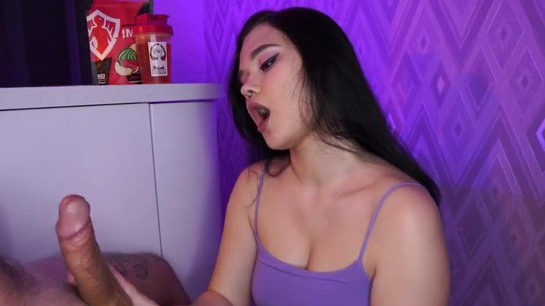 I Love When Your Huge Cock Explodes All Over My Face!