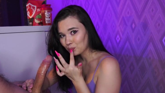 I Love When Your Huge Cock Explodes All Over My Face!
