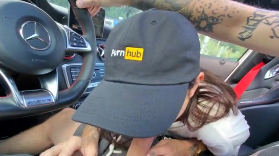 She Sucked My Dick For A Ride In My Mercedes... Then Swallowed Every Drop!