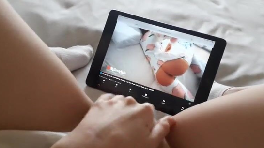 Fingering My Wet Pussy While Watching Porn Till I Squirt!