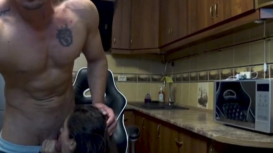 Real Kitchen Sex With Hot Girl And Her Boyfriend!