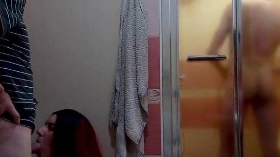 Cheating Wife Gets Fucked While Husband Showers...
