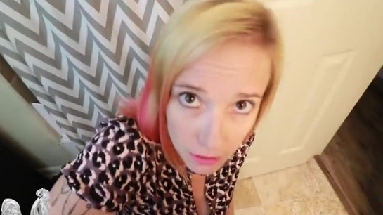 Stepbrother Made Stepsister Cum Hard While Single!