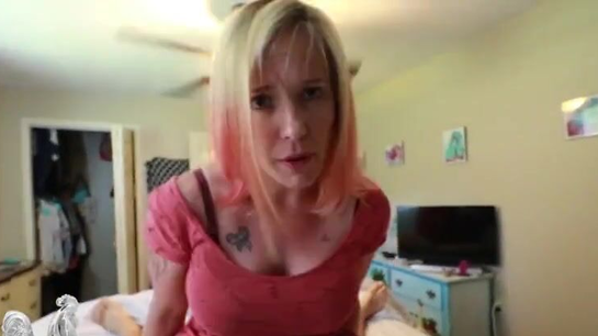 Stepbrother Made Stepsister Cum Hard While Single!