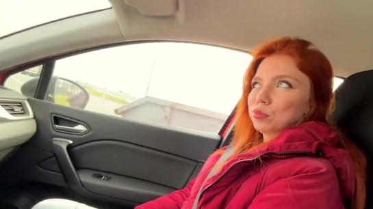 She Asked For A Ride... Paid With A Sloppy Wet Blowjob!