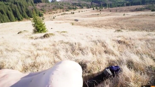 Young Couple Can't Resist Fucking Passionately Outdoors!