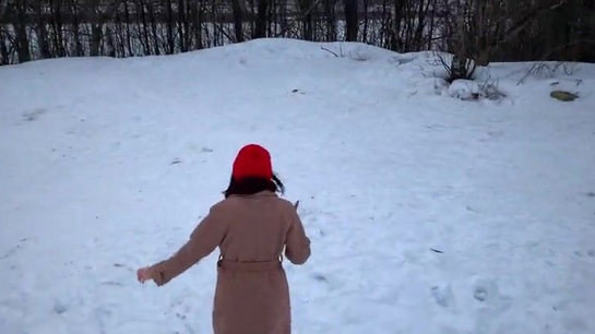Cute Russian Girl Sucks Cock Outdoors And Swallows!