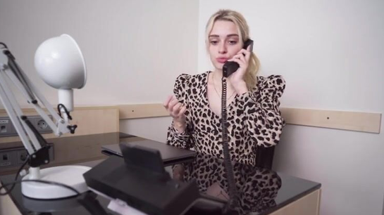 Secretary Hates Working So Boss Fucks Her Instead!