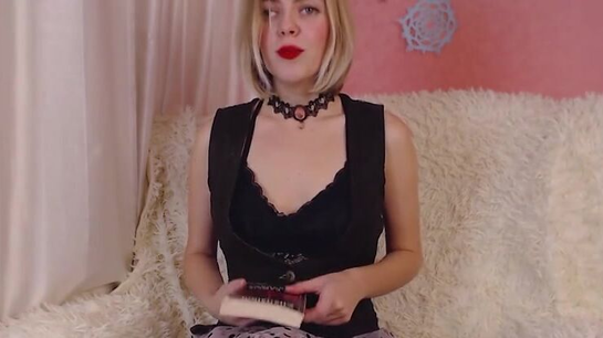 Sexy Russian Girl Does A Hot Striptease For Me!
