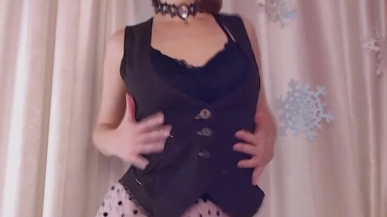Sexy Russian Girl Does A Hot Striptease For Me!