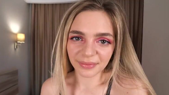 Gorgeous Russian Girl Takes Cock In Pussy And Ass!
