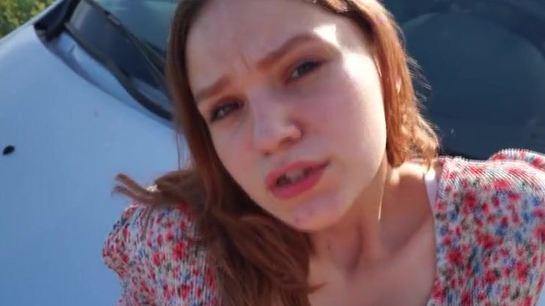 First Date Car Sex - Fucked Her & Came On Her Face!