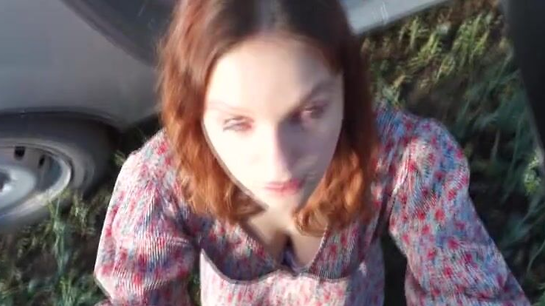 First Date Car Sex - Fucked Her & Came On Her Face!