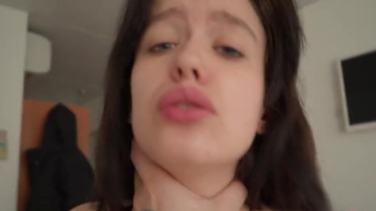 Hot Hotel Threesome With Nika And Her Boyfriend!