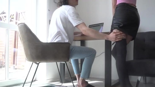 "Mr. Maxim, Here Are The Documents..." Turned Into Hard Office Fuck!