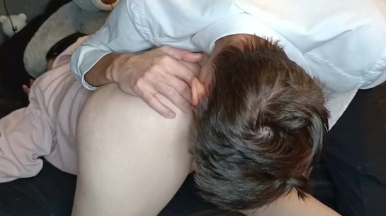 He Loves Eating His Wife's Perfect Ass... Watch Him Go Wild!
